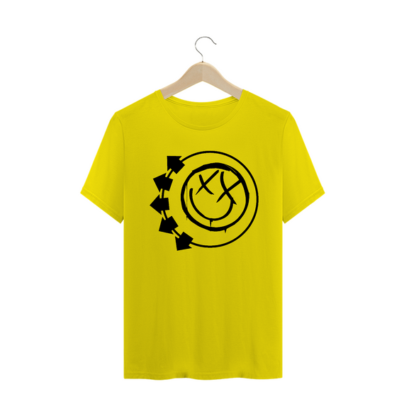 Camisa Blink 182 - Logo - Tour 2023 - Amarela