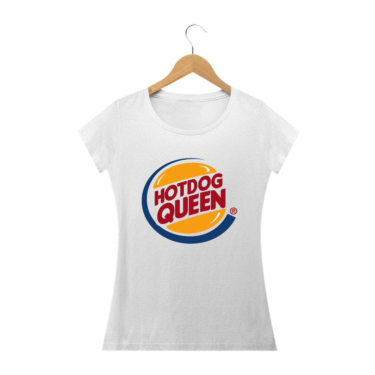 Nome do produto: Camisa Phood - Hot Dog Queen (Burger King) - Baby Look