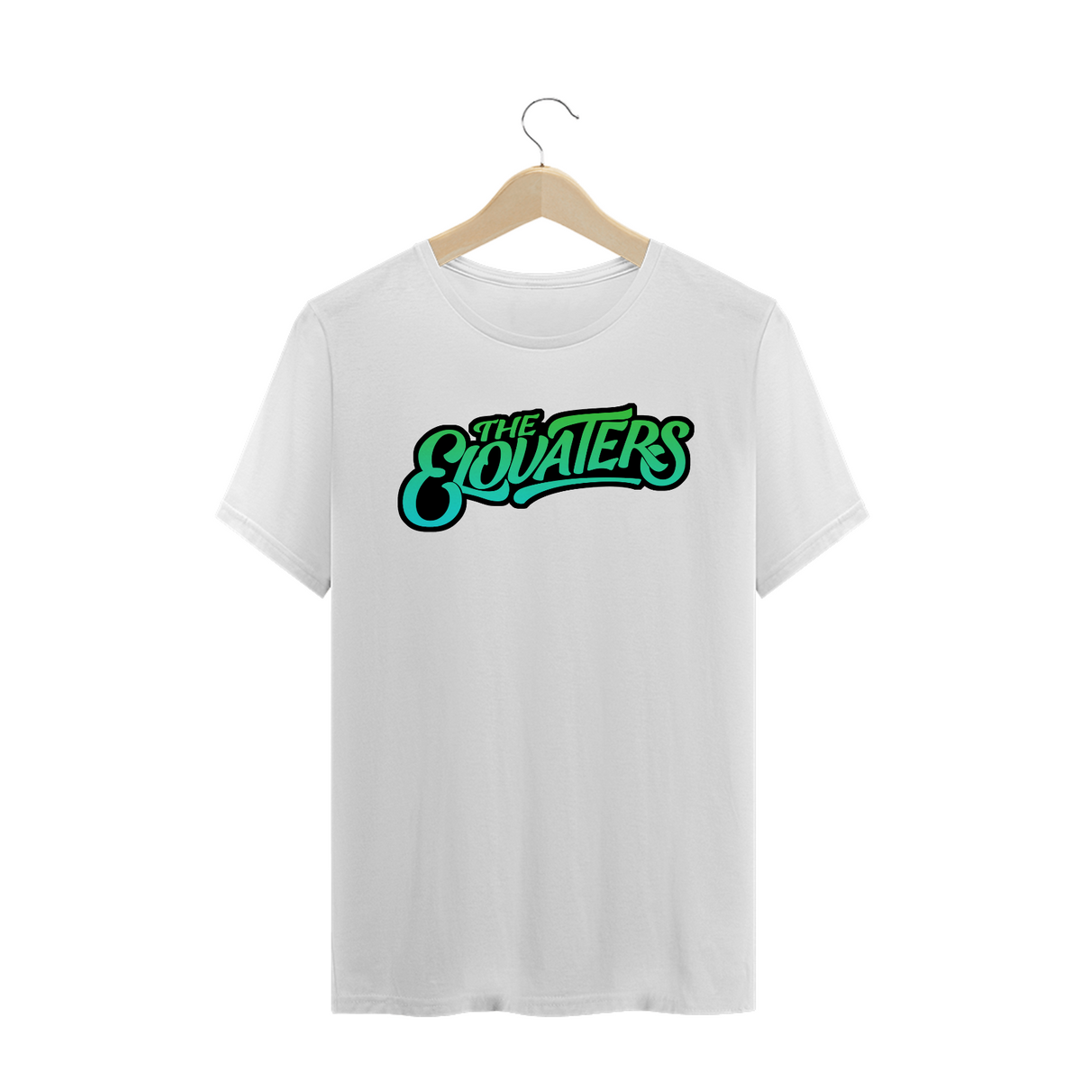 Nome do produto: Camisa The Elovaters - Logo Azul e Verde