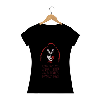 Camisa Kiss - Rock and roll all nite - Baby Long
