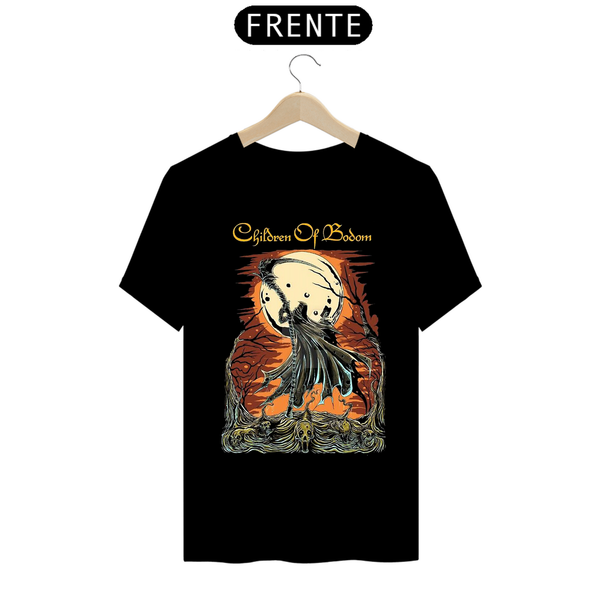 Nome do produto: Camisa Childred of Bodom - Death Moon