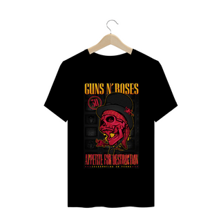 Nome do produtoCamisa Guns N' Roses - Appetite For Destructions - 30 anos