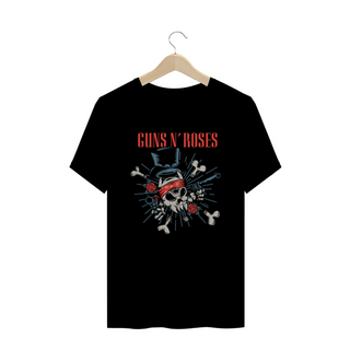 Camisa Guns N' Roses - Caveira Axl e Slash