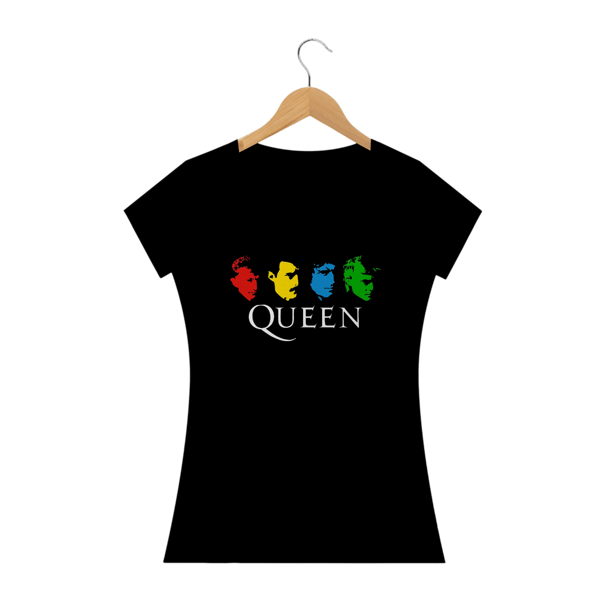 Nome do produto: Camisa Queen - Logo