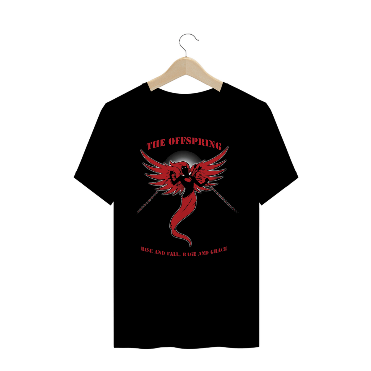 Nome do produto: Camisa The Offspring - Rise and Fall,Rage and Grace