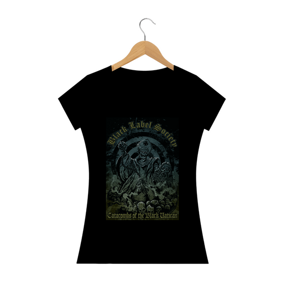 Camisa Black Label Society - Catacoms Of The Black Vatican - Baby look
