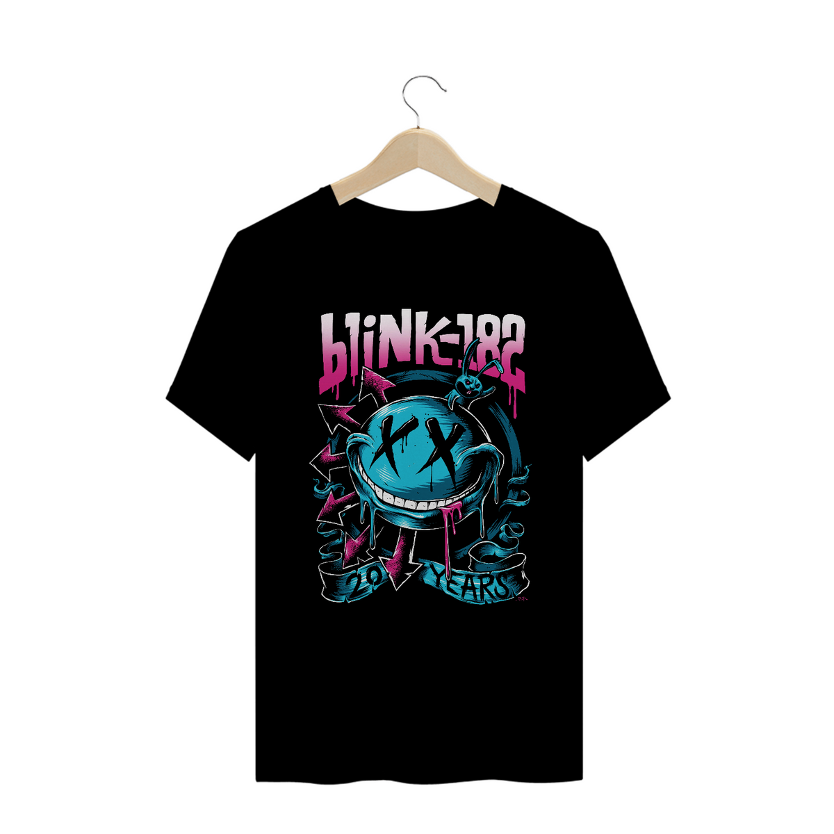 Nome do produto: Camisa Blink-182 - 20 anos