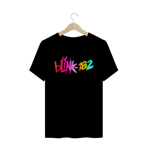 Camisa Blink-182 - Rainbow Logo