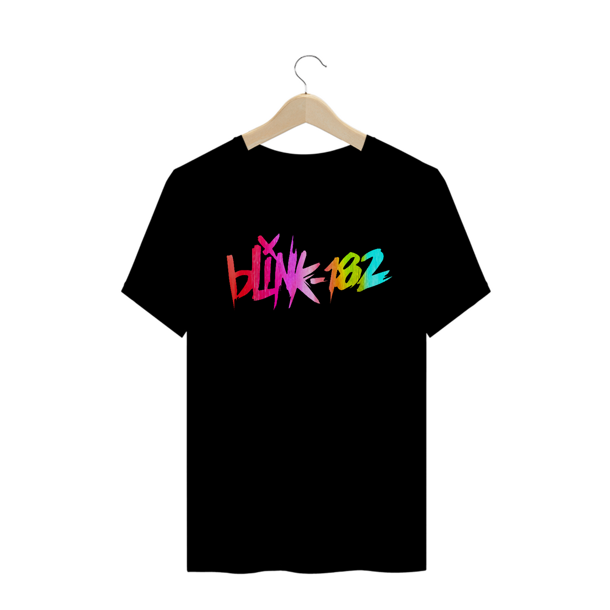 Nome do produto: Camisa Blink-182 - Rainbow Logo