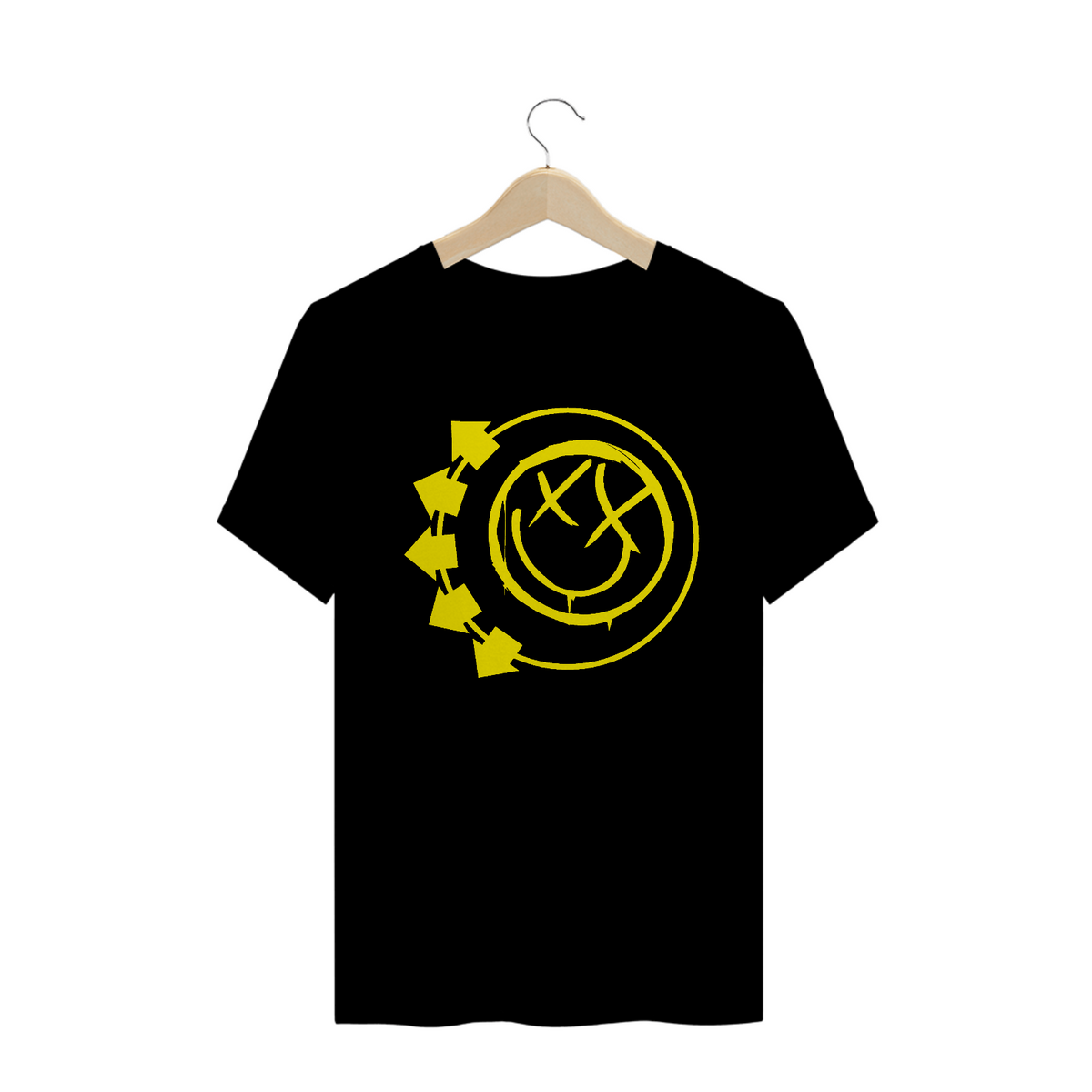 Nome do produto: Camisa Blink 182 - Logo - Tour 2023 - Preta