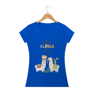 Nome do produtoIT'S ALPACA DAY - BABY LONG QUALITY