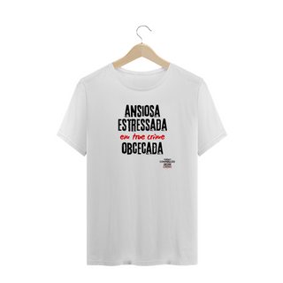 T-shirt Plus Size Ansiosa