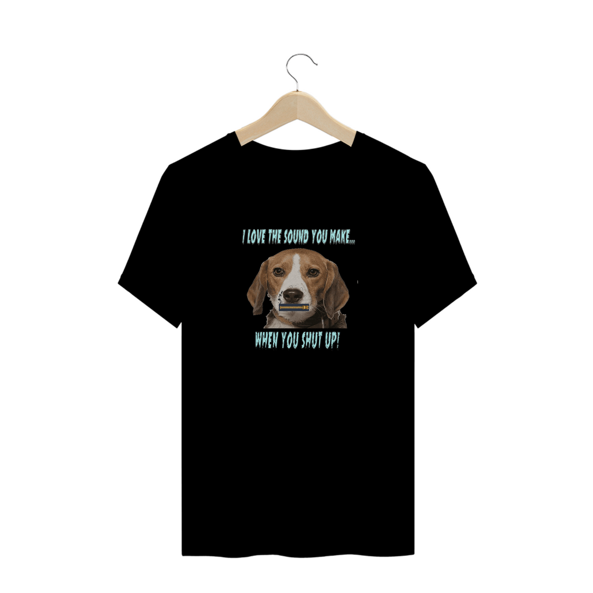 Nome do produto: Cale-se cão. t-shirt