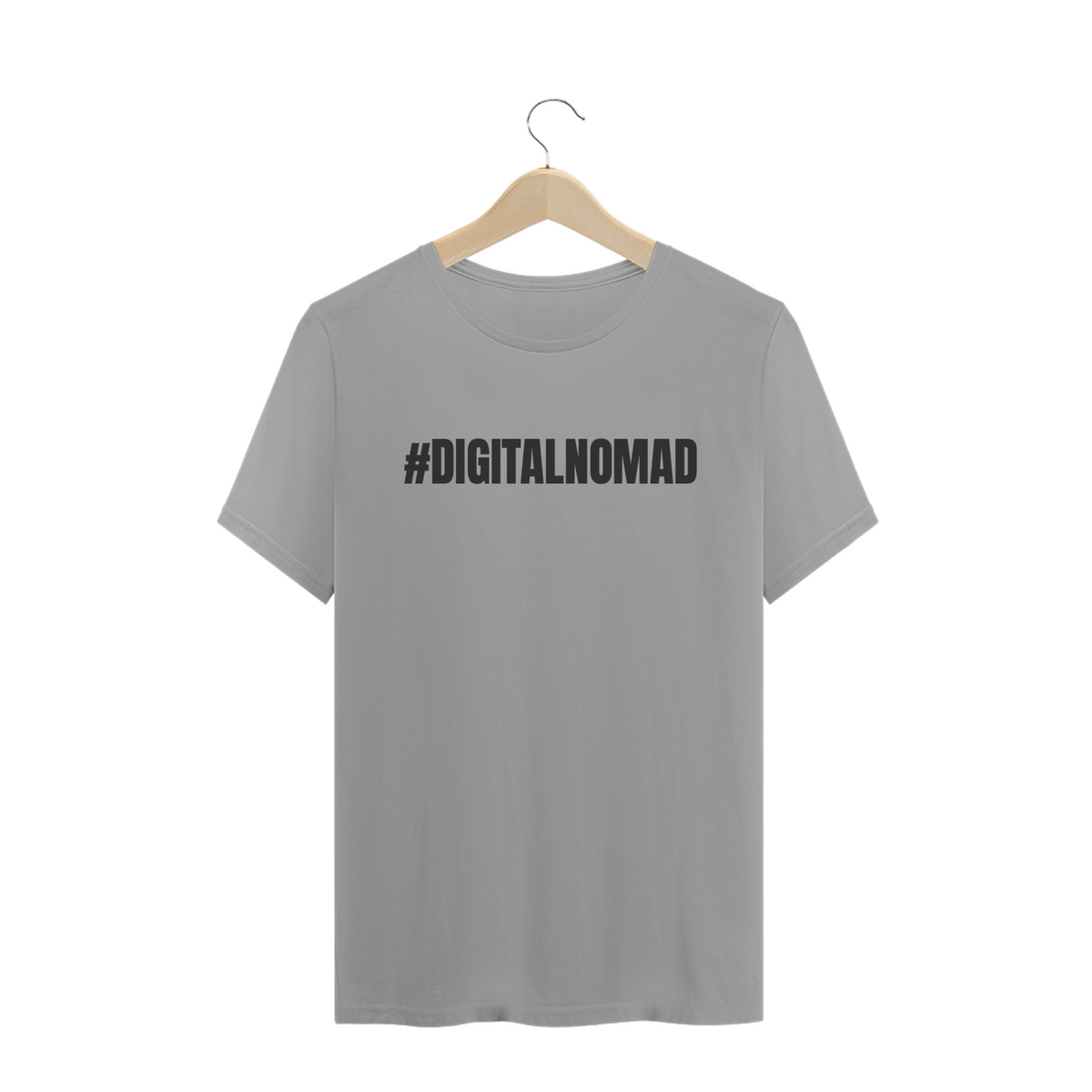 Nome do produto: Camiseta Quality - #DIGITALNOMAD (logo escuro)
