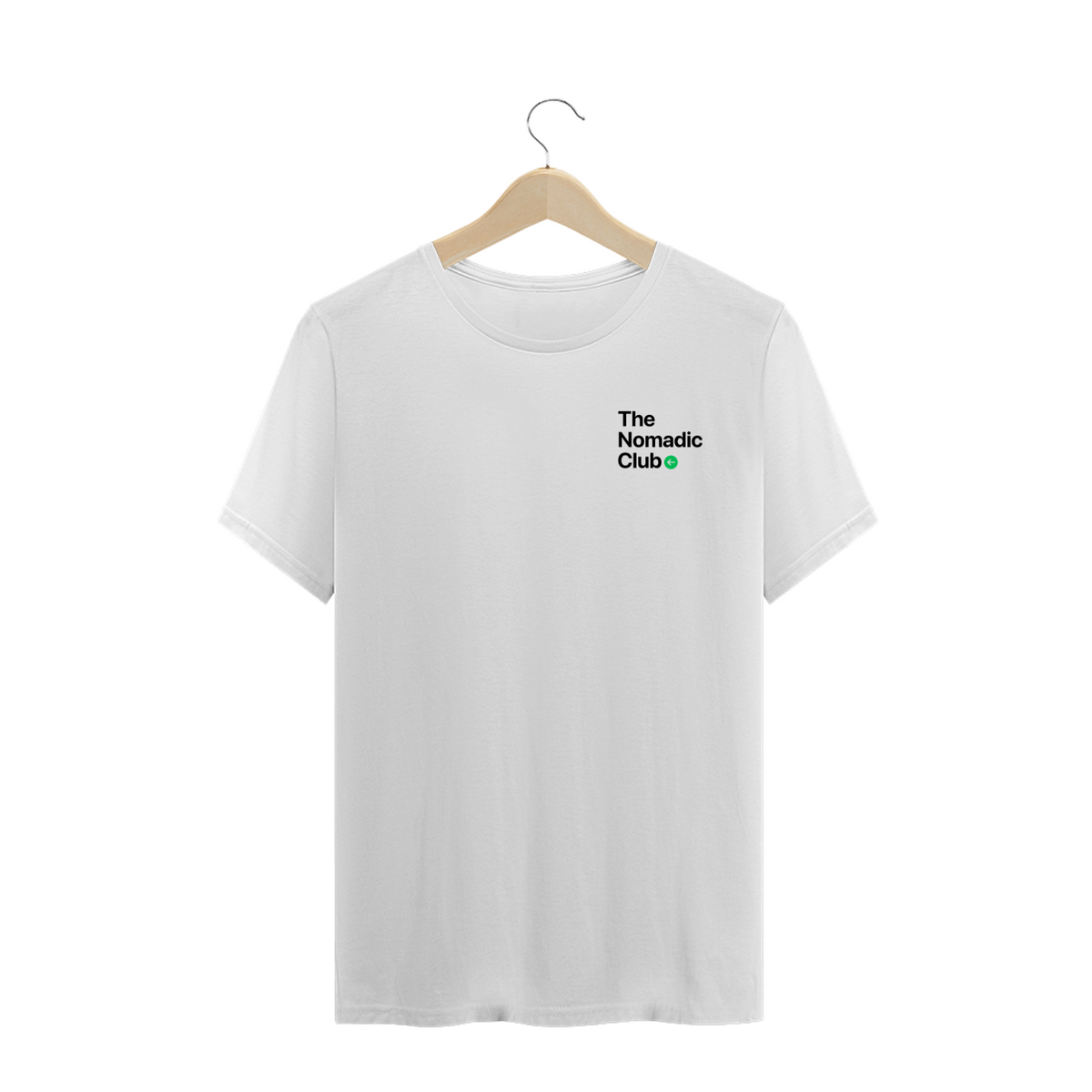 Nome do produto: Camiseta Quality Branca - The Nomadic Club Oficial