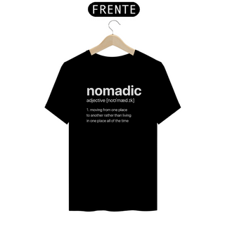 Camiseta Quality Escura - Nomadic Dicionário Grande