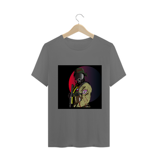 Camiseta Soldado Zomboid Brasil Colorida