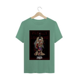 Nome do produtoCamiseta Zumbi na Faca Colorida