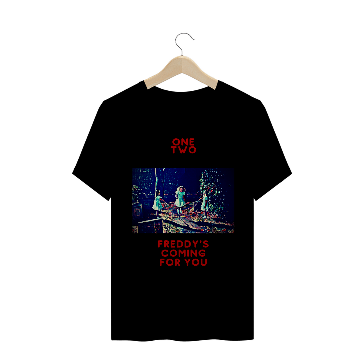 Nome do produto: Camiseta Terror - Freddy vem te pegar