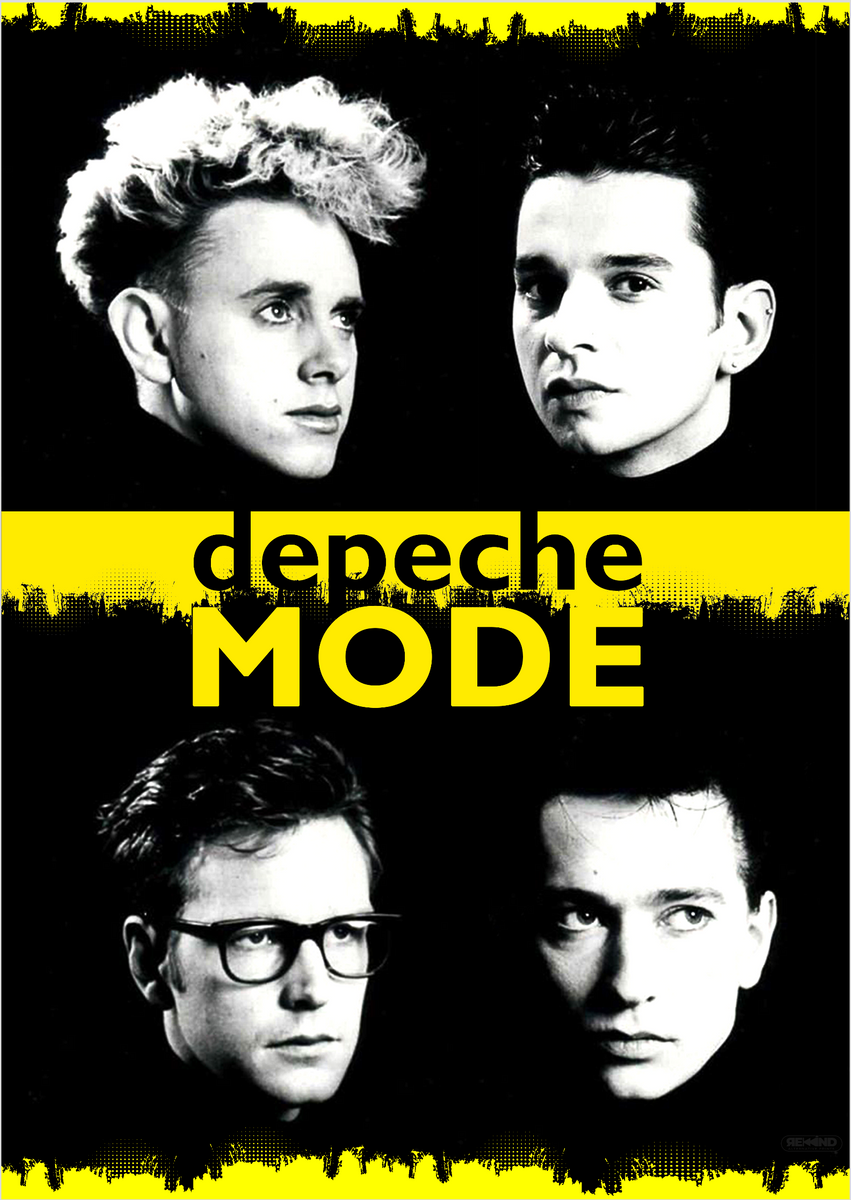 Nome do produto: Poster Depeche Mode