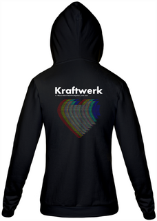Nome do produtoMoletom com capuz e zíper Kraftwerk - Computer Love