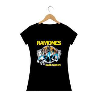 Nome do produtoBaby Look Ramones - Road To Ruin