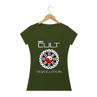 Nome do produtoBaby Look The Cult - Revolution - Logo Branco