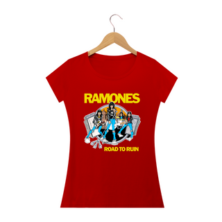 Nome do produtoBaby Look Ramones - Road To Ruin