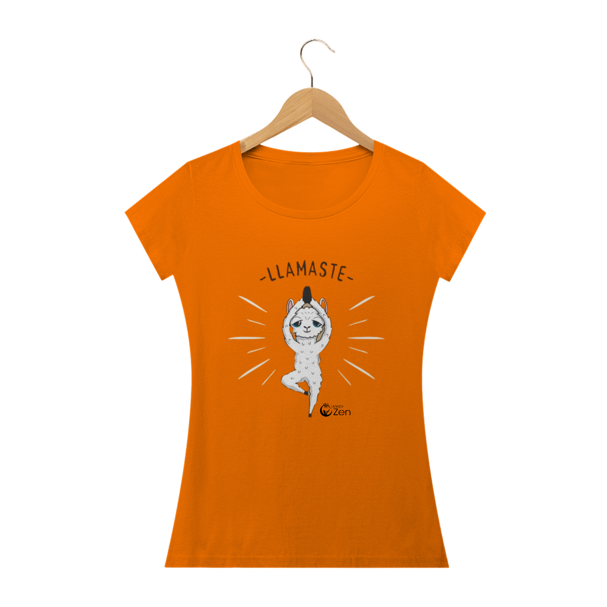 Nome do produto: Llamaste - Espaço Zen - Camisa Fem.