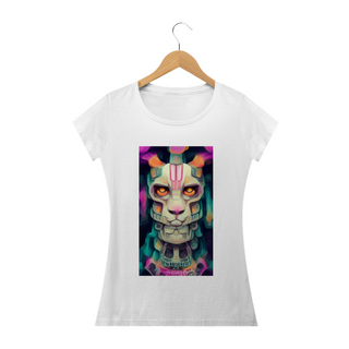 Nome do produtoCamiseta Baby Long Tigre Totem