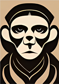 Nome do produtoPoster Macaco Tribal