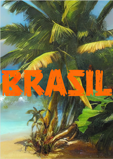 Nome do produtoPoster do Brasil tropical 3