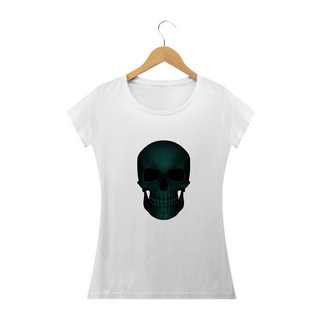 Nome do produtoCamiseta Baby Long Caveira Verde 1