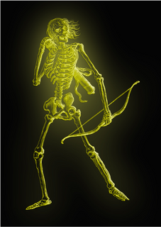 Poster Arqueiro Esqueleto