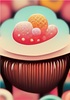 Nome do produtoPoster Cupcake 3