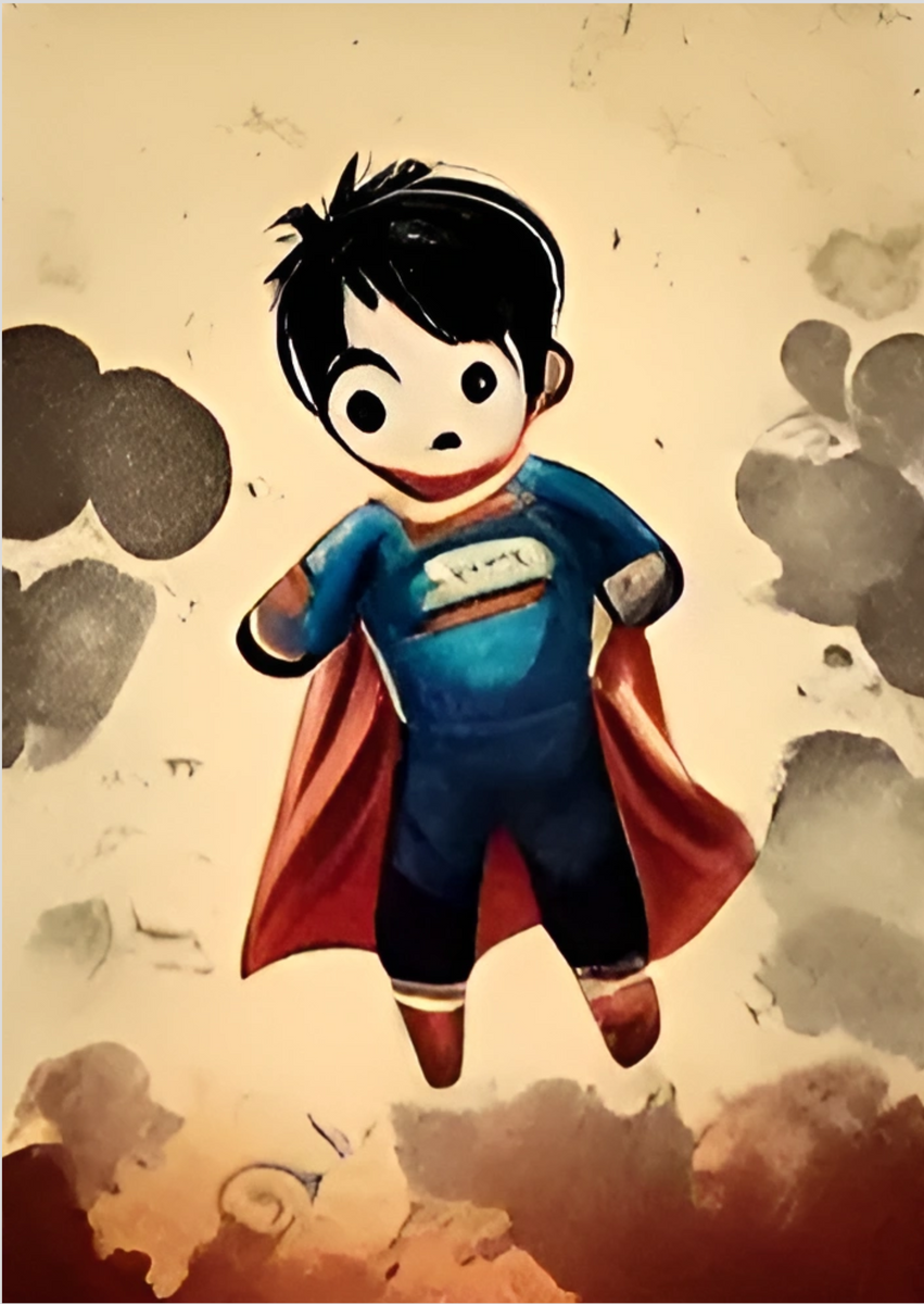 Nome do produto: Poster InfantilSuperboy 3