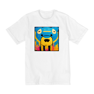 Camiseta infantil Urso Graffitti