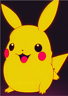 Poster Infantil Pikachu