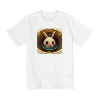 Nome do produtoCamiseta Infantil Coelhinho Chá 3