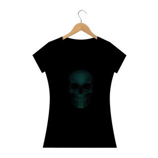 Nome do produtoCamiseta Baby Long Caveira Verde 1