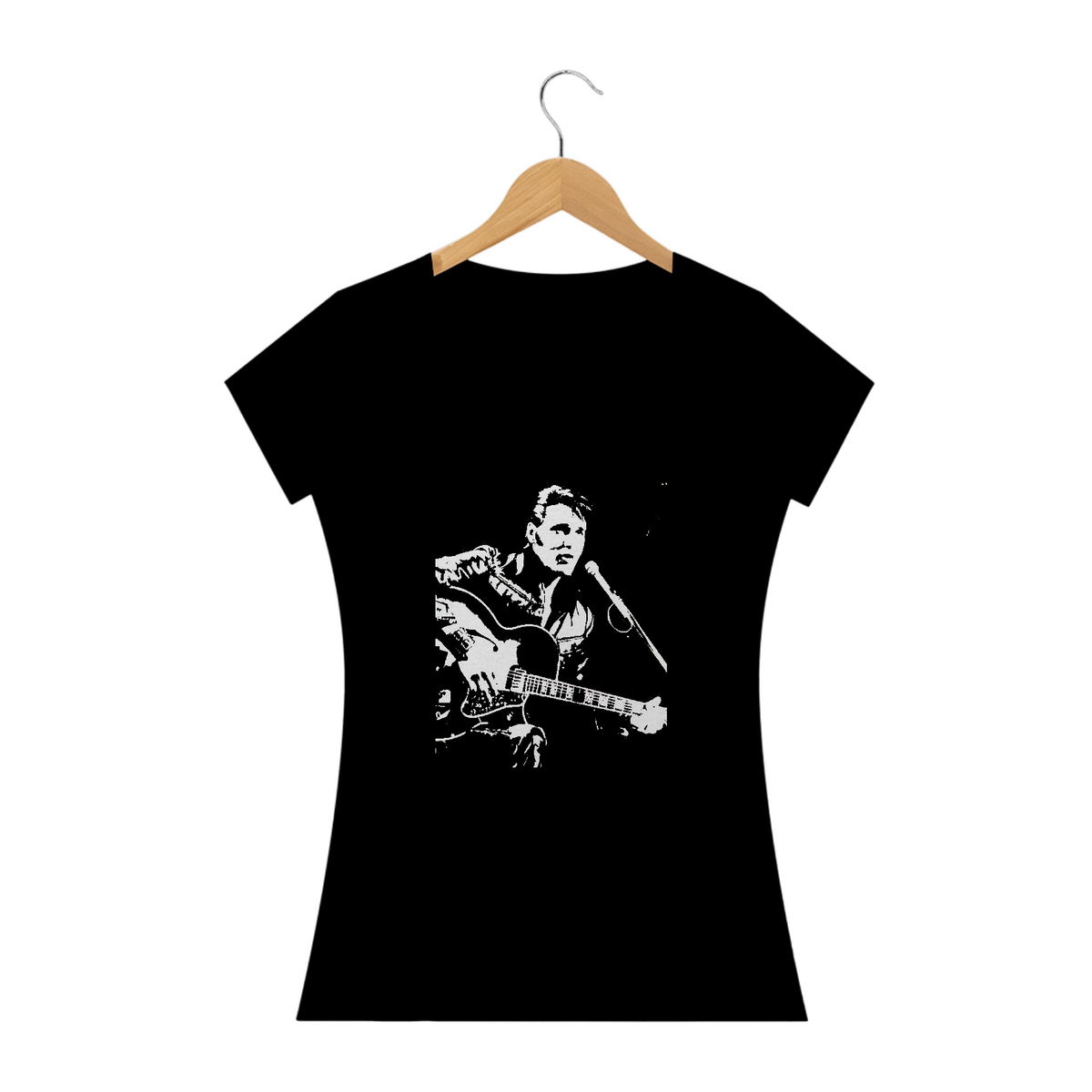 Nome do produto: Camiseta Baby Long Elvis