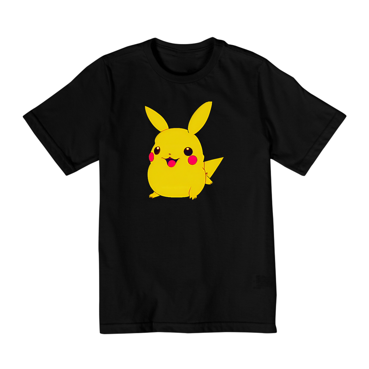 Nome do produto: Camiseta Infantil Pikachu