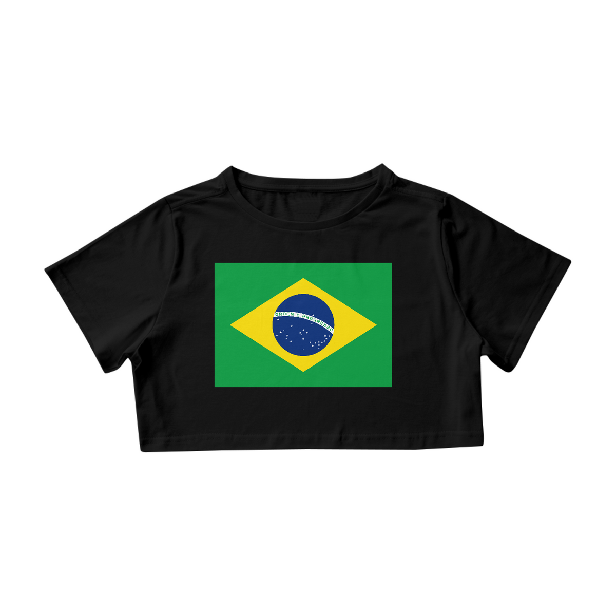 Nome do produto: Camiseta Cropped do Brasil 11