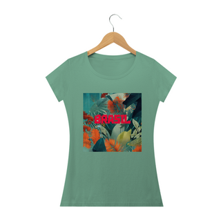 Nome do produtoCamiseta Baby Long do Brasil Tropical 1