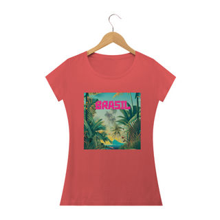 Nome do produtoCamiseta Baby long do Brasil tropical 2