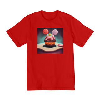 Nome do produtoCamiseta infantil Cupcake 2