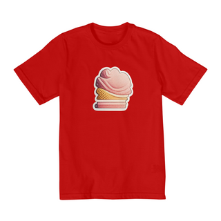 Nome do produtoCamiseta Infantil Sorvete 2