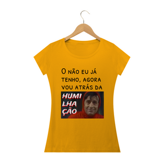 Nome do produtoT-shirt Feminina Branca e colorida (letra preta) 