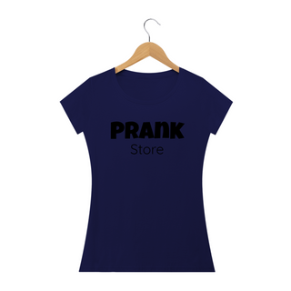 Nome do produtoT-shirt Feminina Branca e Colorida (letra preta) Prank Store