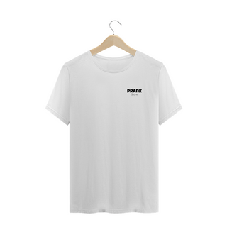 T-shirt Masculina Branca e Colorida (letra preta) Prank Store